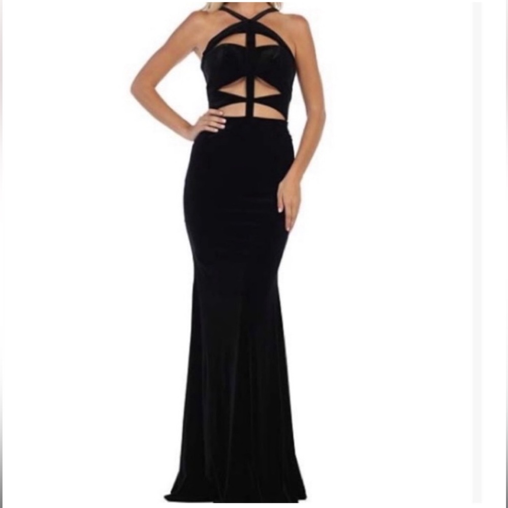 BNWT Royal Queen velvet gown